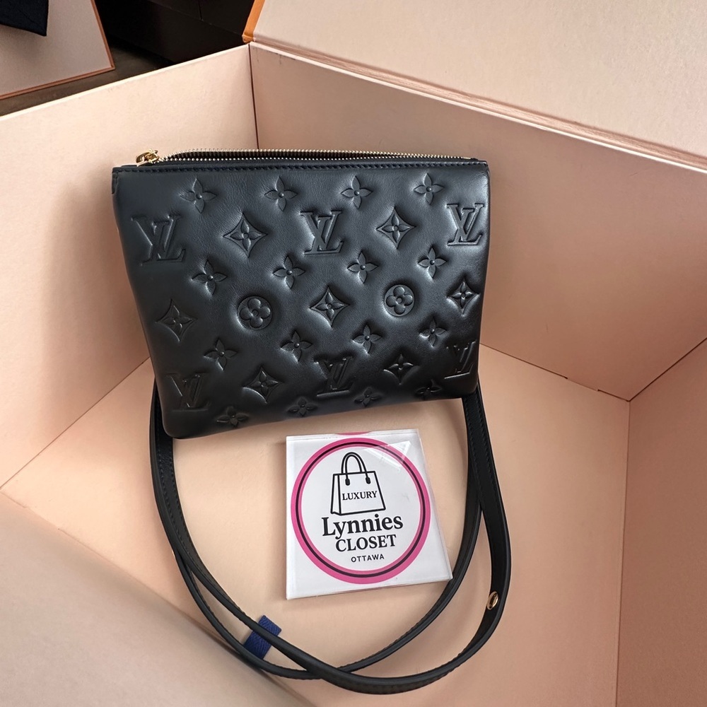 Louis Vuitton Coussin BB Embossed Shoulder Bag